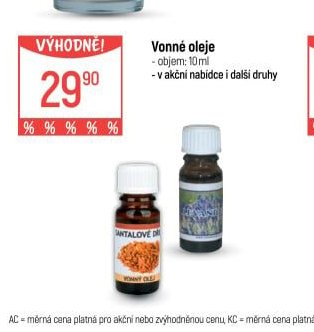 Vonné oleje