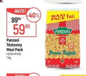 Panzani Těstoviny Maxi Pack