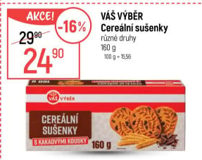 Cereální sušenky Váš Výběr