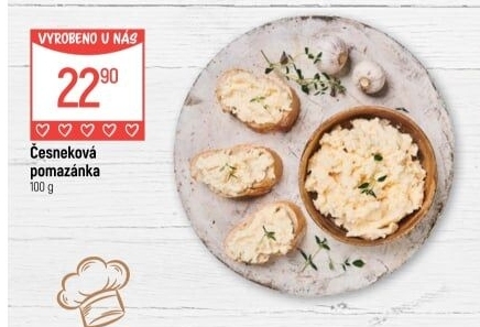 Česneková pomazánka Globus