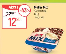 Jogurt Müller Mix
