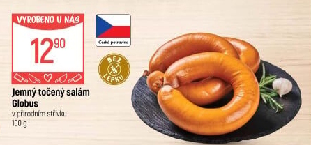 Salám jemný točený Globus