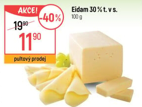 Sýr Eidam 30%