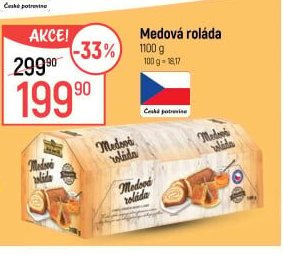 Medová roláda