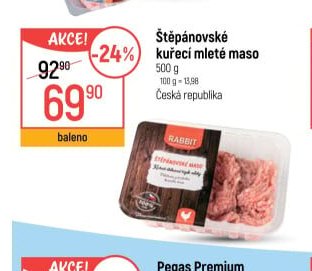 Štěpánovské kuřecí mleté maso