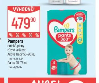 Pampers dětské pleny