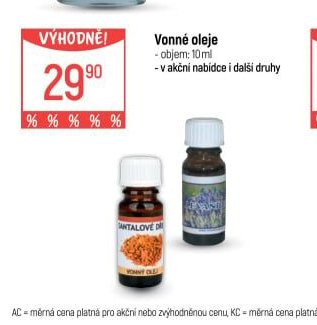 Vonné oleje