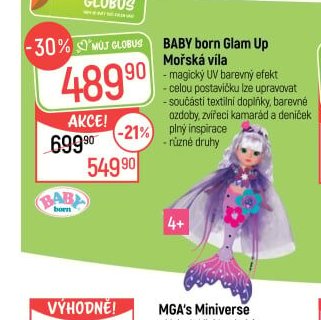 BABY born Glam Up Mořská víla