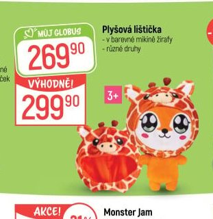 Plyšová lištička