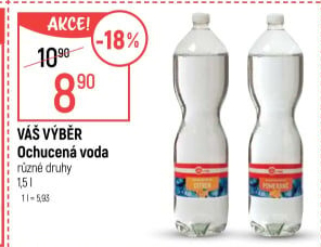 Ochucená voda Váš Výběr