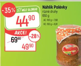 Polévky Řeznictví Kněždub Náhlík&amp