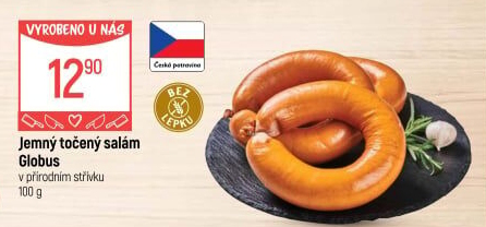 Salám jemný točený Globus