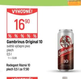 Gambrinus Original 10