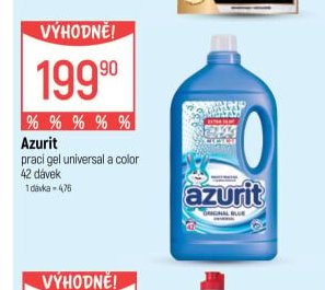 Azurit prací gel