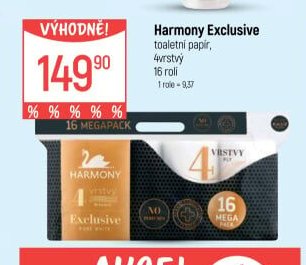 Harmony Exclusive toaletní papír