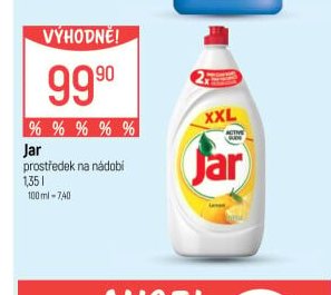 Jar prostředek na nádobí