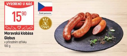 Moravská klobása Globus