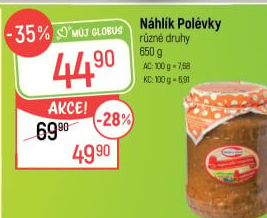 Polévky Řeznictví Kněždub Náhlík&amp