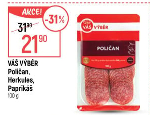 Salám Poličan Váš Výběr