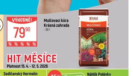 Mulčovací kůra Krásná zahrada