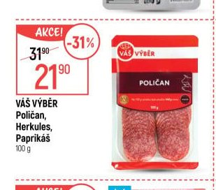 Váš výběr Poličan, Herkules, Paprikáš