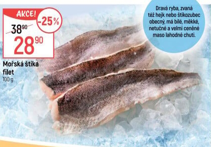 Mořská štika filety