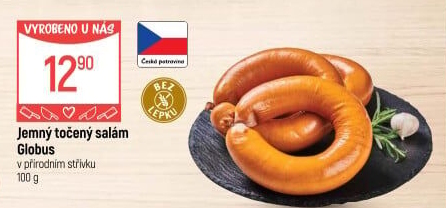 Salám jemný točený Globus