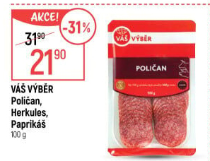 Salám Poličan Váš Výběr
