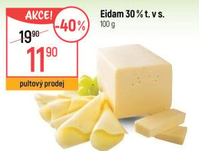 Sýr Eidam 30%