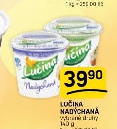 LUČINA NADÝCHANÁ