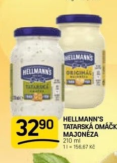 HELLMANN'S TATARSKÁ OMÁČKA I MAJONÉZA