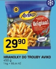Hranolky mražené Aviko