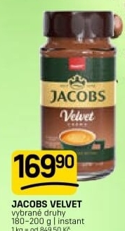 Instantní káva Jacobs Velvet