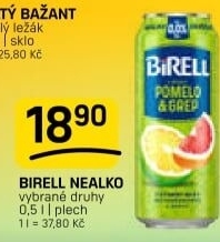 Nealkoholické pivo ochucené Birell