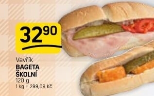 Obložená bageta Lahůdky Vavřík