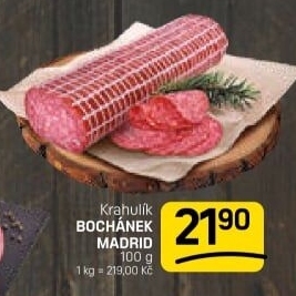 Salám bochánek Madrid Krahulík
