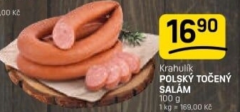 Salám polský točený Krahulík