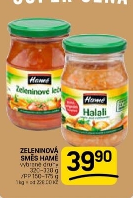 Směs zeleninová Hamé