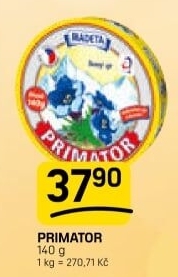 Sýr tavený Primátor Madeta