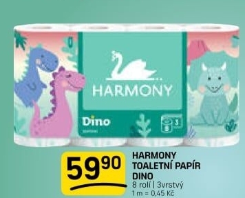 Toaletní papír 3vrstvý Kids Harmony