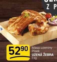Vepřová uzená žebra Maso uzeniny Písek