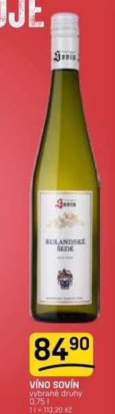 Vína Vinný sklep Sovín