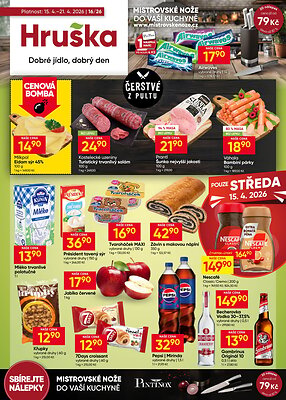 akční leták Hruška 15.4.2026-21.4.2026