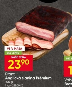 Anglická slanina premium Prantl