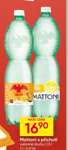 Ochucená voda Mattoni