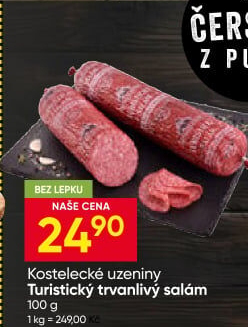 Salám turistický Kostelecké uzeniny