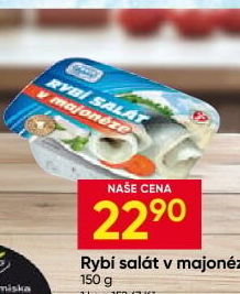 Salát rybí v majonéze Rybex