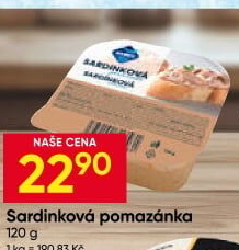 Sardinková pomazánka Rybex