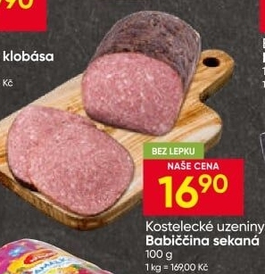 Sekaná babiččina Kostelecké uzeniny