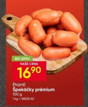 Špekáčky premium Prantl